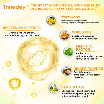 Bee Venom Lymphatic Drainage & Slimming Foot Patches