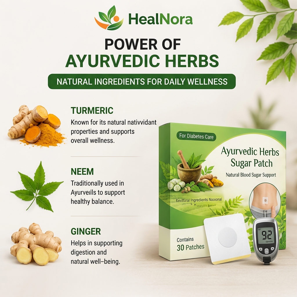 Healnora™ - Ayurvedic Herbs Sugar Patch (Buy 1 Get 1 Free)