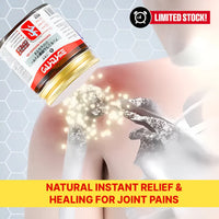 Japanese Red Massage Gel for Joint & Muscle Pain Relief | Deep Penetration Formula | Fast-Acting Herbal Therapy Gel