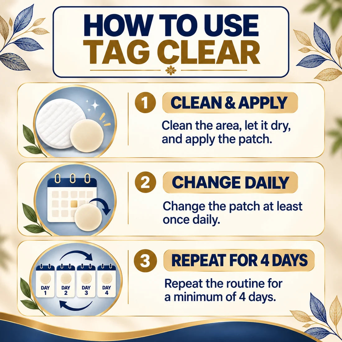 Tag Clear Hydrocolloid Patches