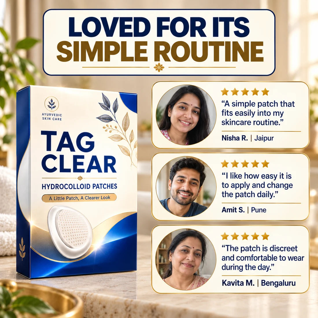 Tag Clear Hydrocolloid Patches