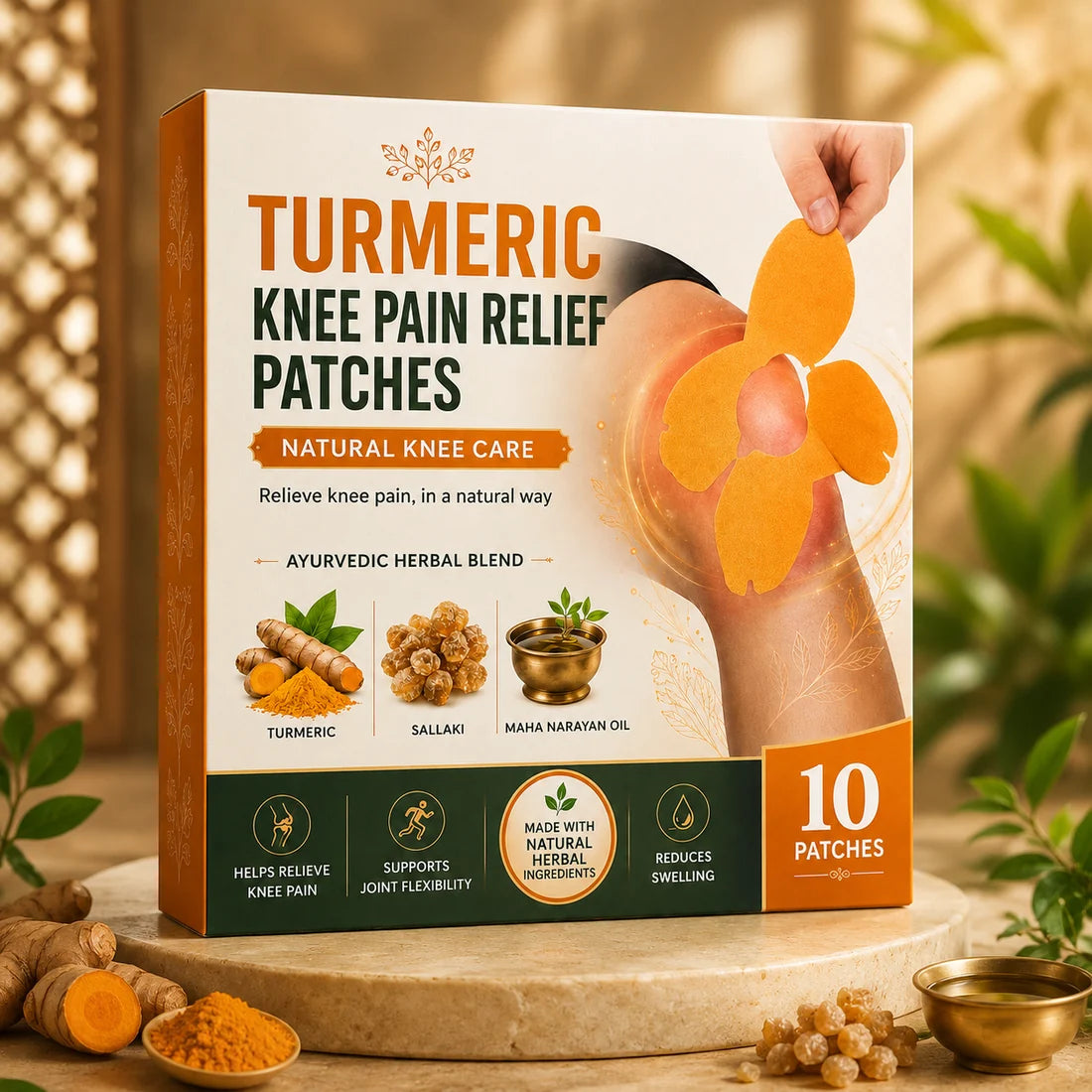 Turmeric Knee Pain Relief Patches