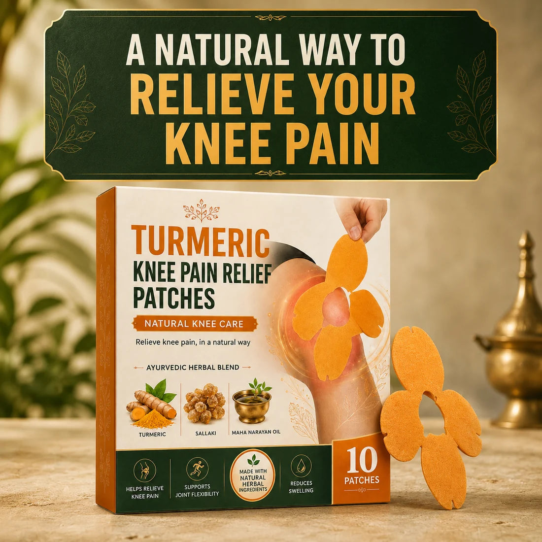 Turmeric Knee Pain Relief Patches