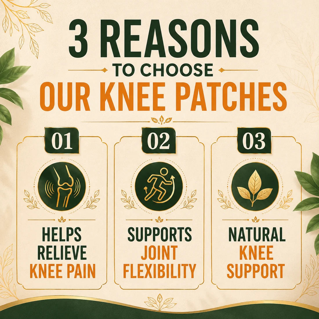 Turmeric Knee Pain Relief Patches