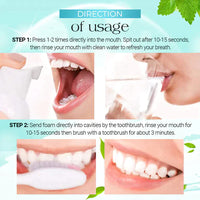 TEETH WHITENING FOAM (BUY 1 GET 1 FREE)