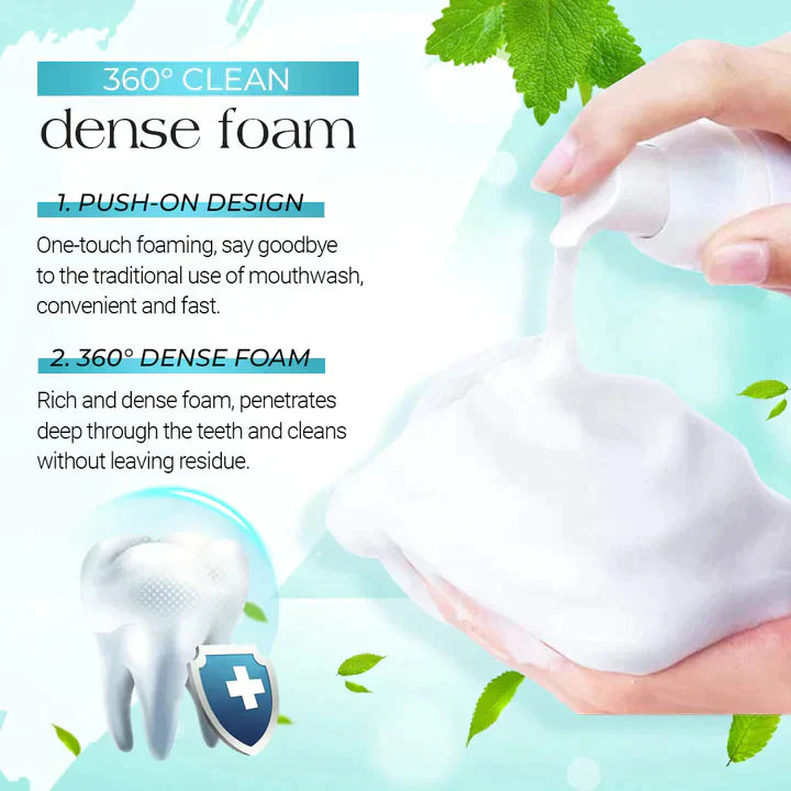 TEETH WHITENING FOAM (BUY 1 GET 1 FREE)
