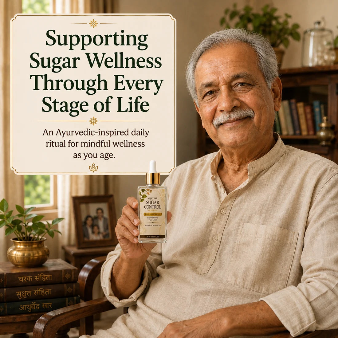 Vijaysar Sugar Nabhi Oil - Natural Blood Sugar Management