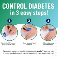 Acuplus+ Sugar Control Acupressure Point Clip - Buy 1 Get 1 FREE (sugarfitOfficial )🔥